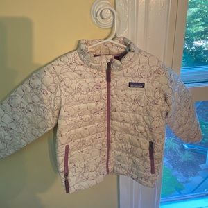Toddler girls Patagonia down sweater VGUC size 4T